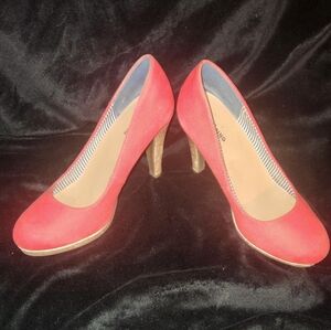 Call It Spring Coral Heels